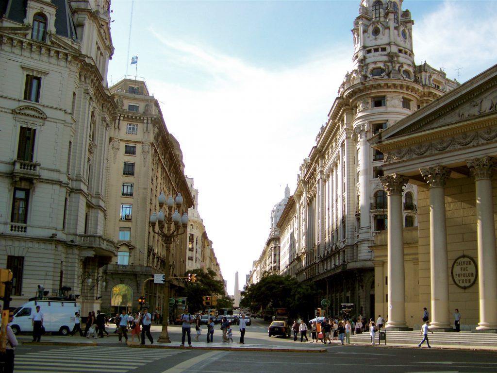 Avenida_Roque__Diagonal_Norte, Buenos Aires