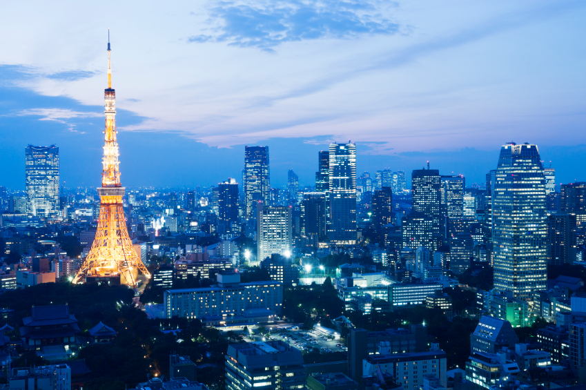 Tokyo Skyline at Dusk