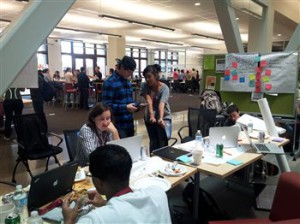 Stanford Students at Startup Weekend in 2012