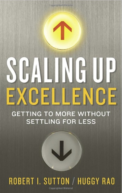 Image - Cover of Scaling Up Excellence